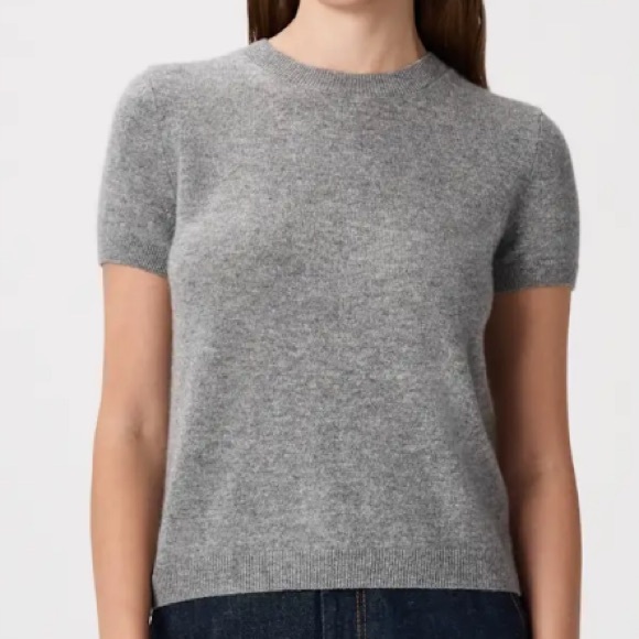 Quince Magnolian Cashmere tee - Picture 3 of 6